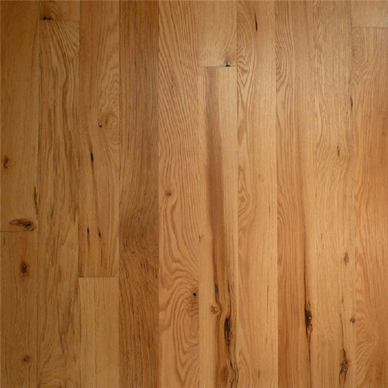 Red Oak Character Unfinished Solid Hardwood Flooring